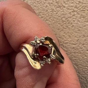 14KT gold Heart Ring